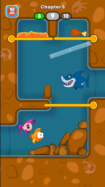 Save The Fish : Hero Rescue - Gameplay image of android game