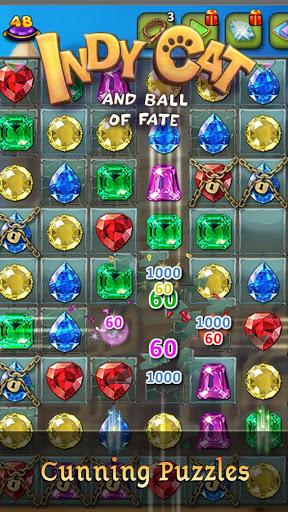 Indy Cat: Match ۳ Adventure - عکس بازی موبایلی اندروید