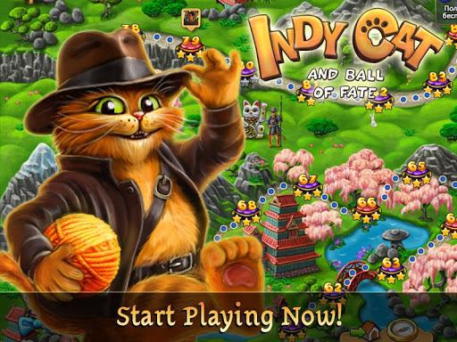 Indy Cat: Match ۳ Adventure - عکس بازی موبایلی اندروید