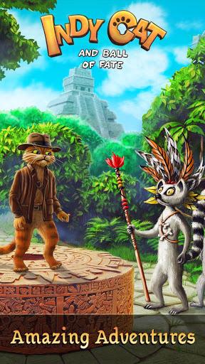 Indy Cat: Match ۳ Adventure - عکس بازی موبایلی اندروید