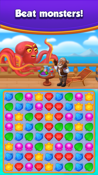 Royal Island: PvP Match ۳ Game - عکس بازی موبایلی اندروید