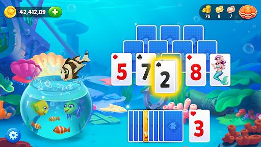 Solitaire Fish Mania: Save - عکس بازی موبایلی اندروید