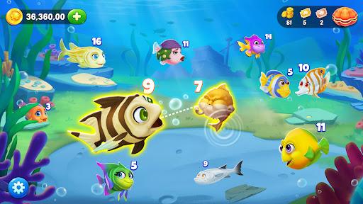 Solitaire Fish Mania: Save - عکس بازی موبایلی اندروید