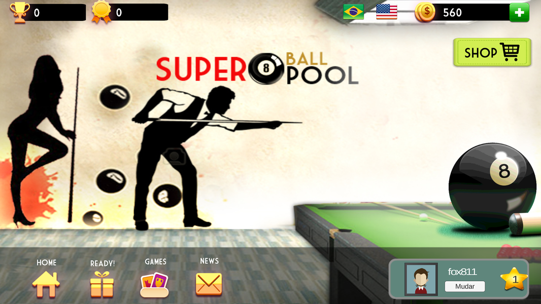 Super 8 Ball Pool - Gameplay image of android game