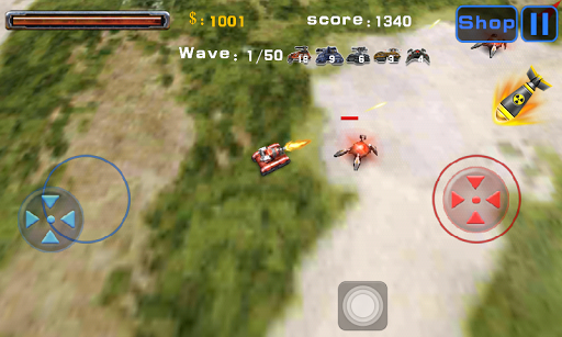 Tank World War 3D - Gameplay image of android game