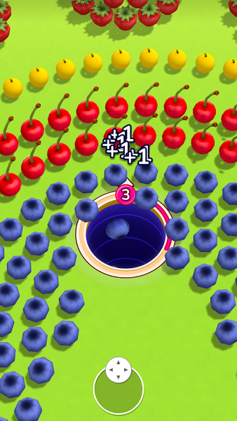 Hole Rush: Eat All Puzzle - Gameplay image of android game