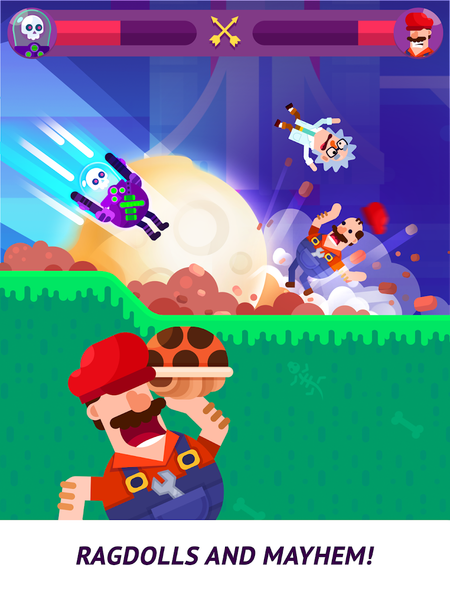 Ultimate Bowmasters - عکس بازی موبایلی اندروید