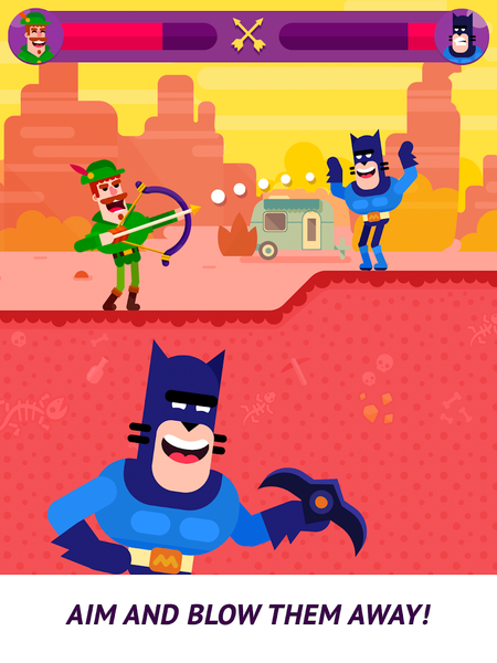 Ultimate Bowmasters - عکس بازی موبایلی اندروید