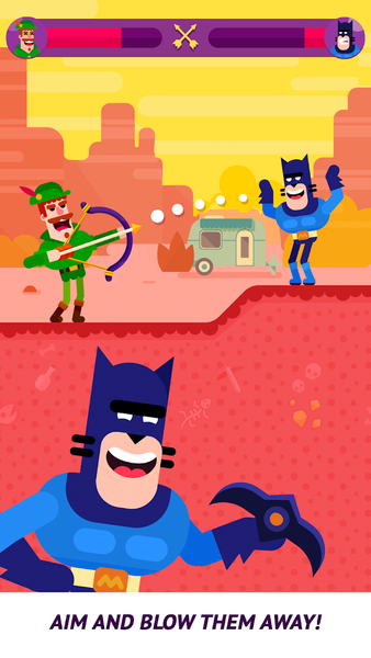 Ultimate Bowmasters - عکس بازی موبایلی اندروید