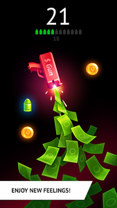 Flip the Gun - Simulator Game - Gameplay image of android game