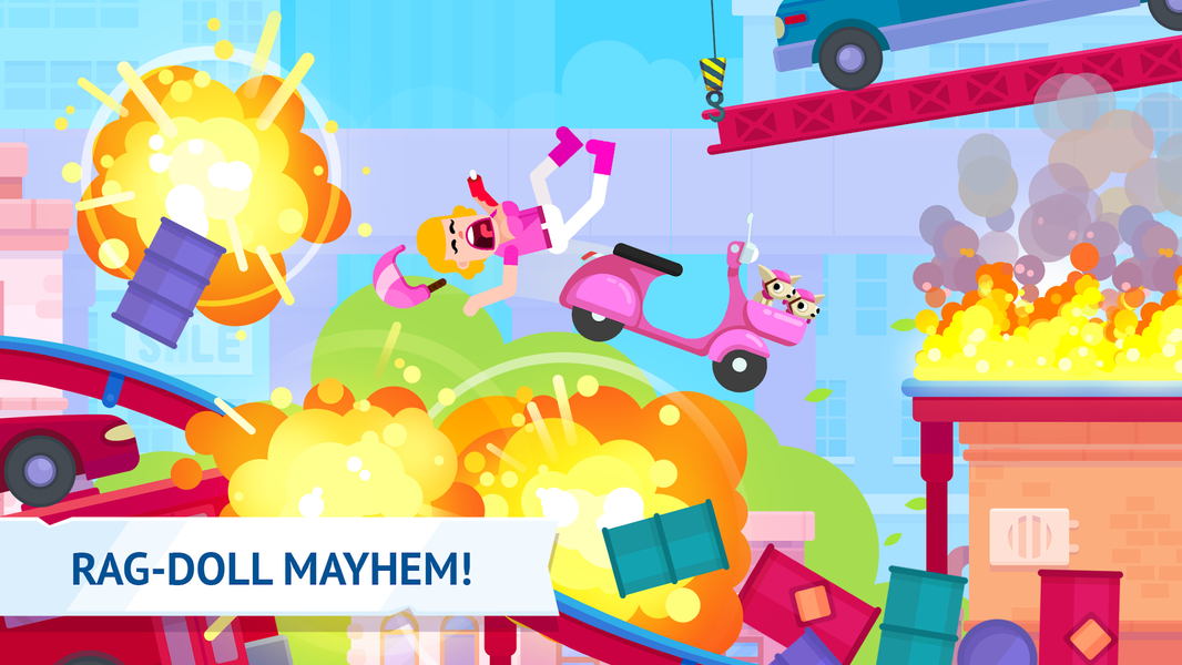 Happy Racing: Fun Wheels - Gameplay image of android game