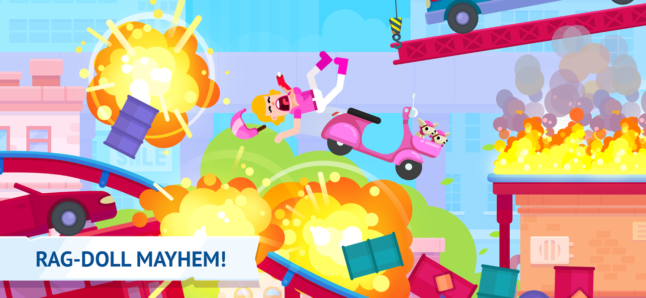 Happy Racing: Fun Wheels - Gameplay image of android game