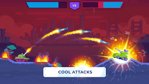 Tank Stars ۲ - عکس بازی موبایلی اندروید