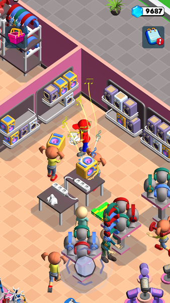 My Mall - Idle Game - Gameplay image of android game