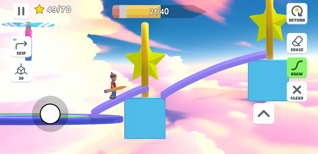 Draw Obby Parkour - عکس بازی موبایلی اندروید