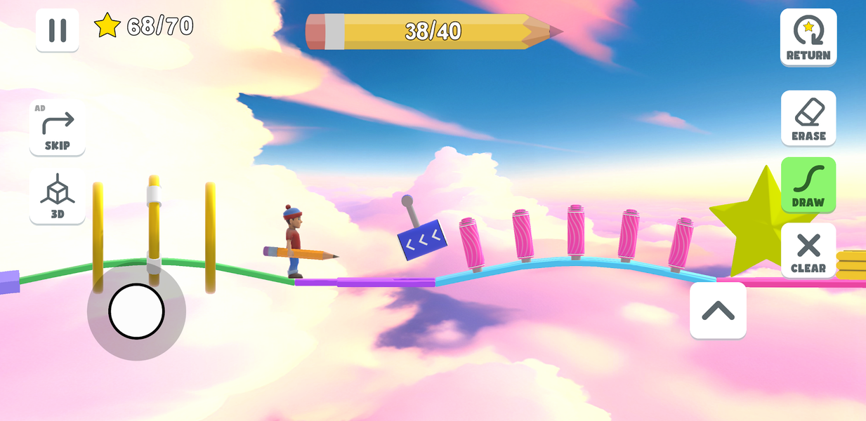 Draw Obby Parkour - عکس بازی موبایلی اندروید