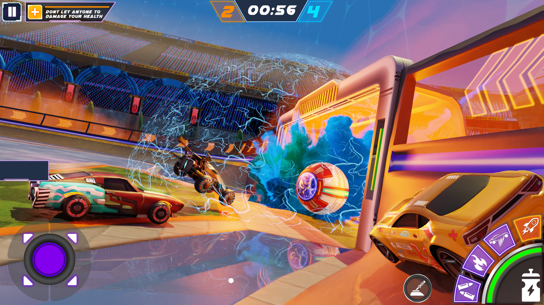 Rocket Car: Car Ball Games - عکس بازی موبایلی اندروید