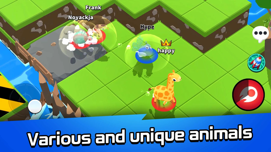 Crazy Animal Race - Gameplay image of android game