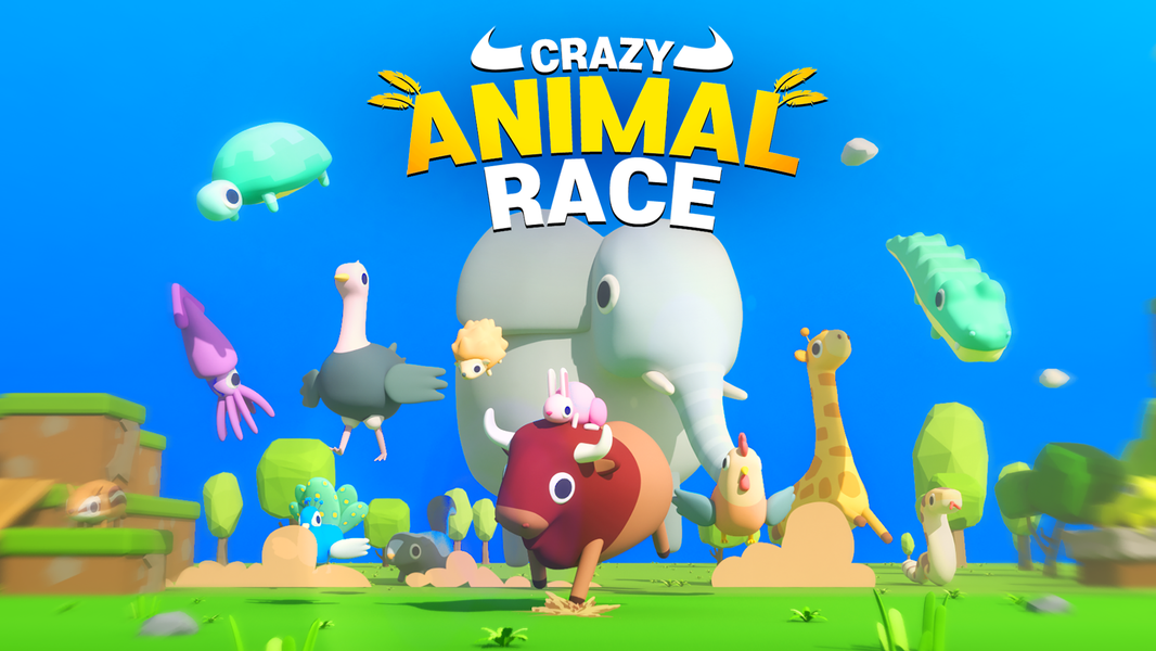 Crazy Animal Race - Gameplay image of android game