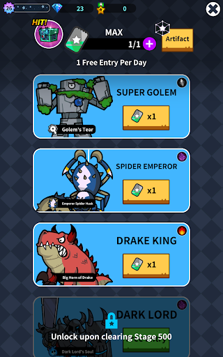 Hero Factory - Idle tycoon - Gameplay image of android game