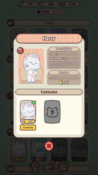 My Cat Tower : Idle Tycoon - Gameplay image of android game