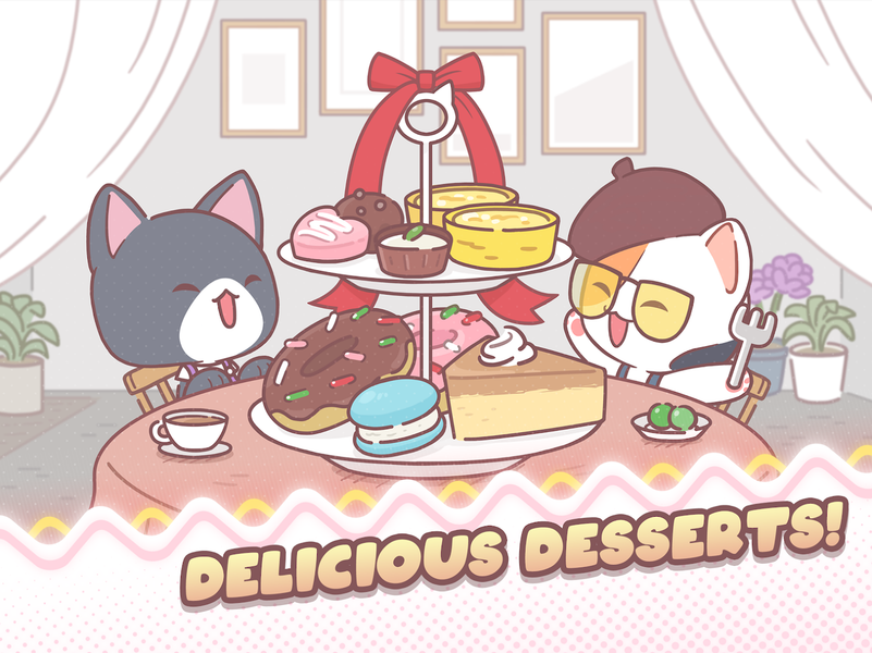 My Cat Tower : Idle Tycoon - Gameplay image of android game