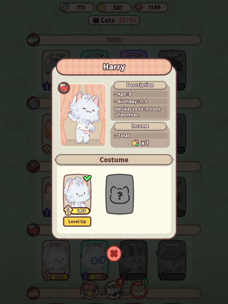 My Cat Tower : Idle Tycoon - Gameplay image of android game