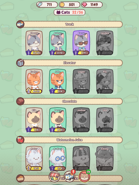 My Cat Tower : Idle Tycoon - Gameplay image of android game