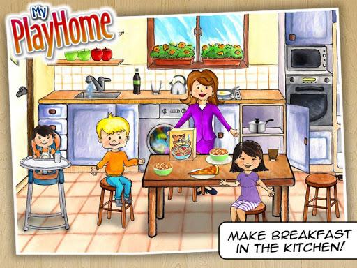 My PlayHome Lite - Play Home Doll House - Gameplay image of android game