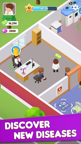 Healville Hospital - Gameplay image of android game