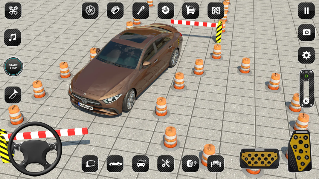Ultimate 3D Car Parking Race - Gameplay image of android game