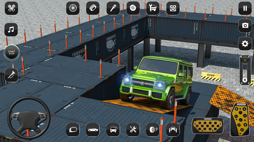 Ultimate 3D Car Parking Race - Gameplay image of android game