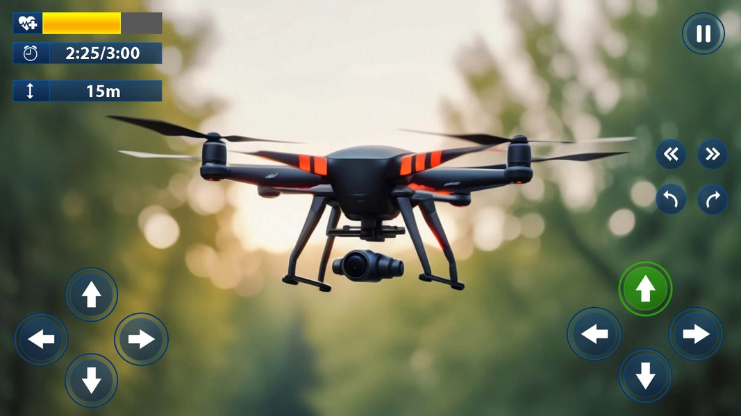 Drone Simulator:Drone Strike - Gameplay image of android game