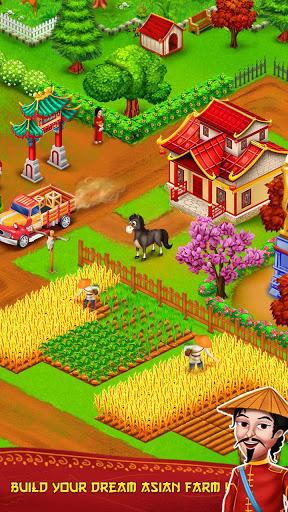 Asian Town Farm : Offline Village Farming Game - عکس بازی موبایلی اندروید