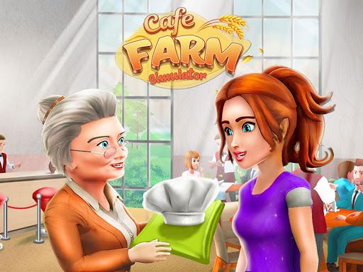 Cafe Farm Simulator - Restaurant Management Game - Gameplay image of android game