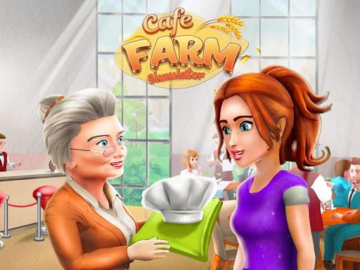 Cafe Farm Simulator - Restaurant Management Game - Gameplay image of android game