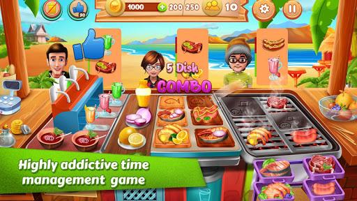 Resort Juice Bar & BBQ Stand : Food Cooking Games - عکس بازی موبایلی اندروید