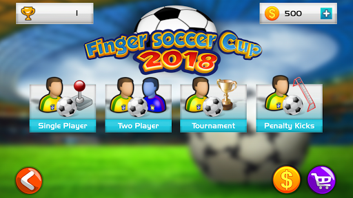 Finger Soccer Cup - Image screenshot of android app