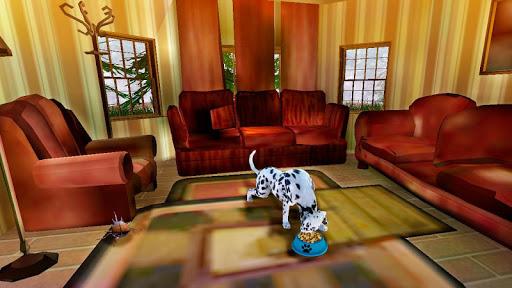 Dalmatian Dog Pet Life Sim 3D - Gameplay image of android game