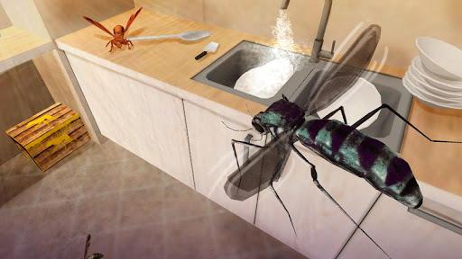 Flying Insect Mosquito Home Life Sim 3D - Gameplay image of android game