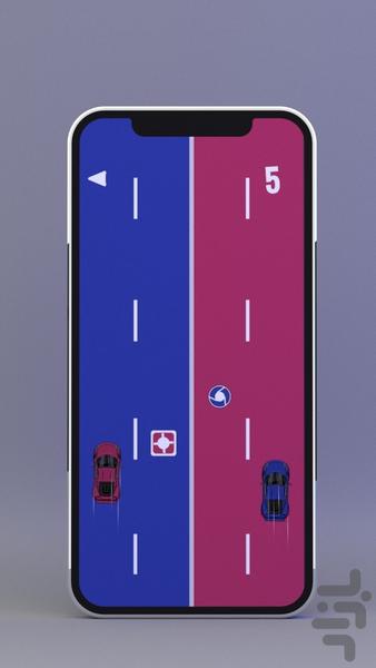 Dual Car - Colorful ۲ Cars Game - عکس بازی موبایلی اندروید