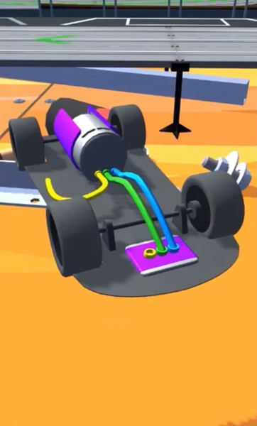 Slot Cars Racing - Gameplay image of android game