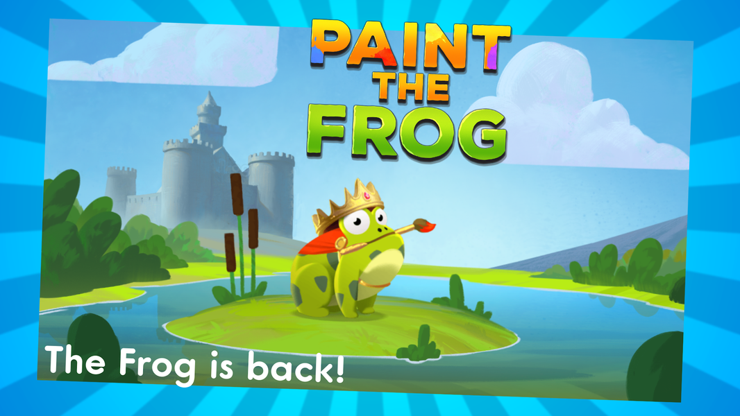 Paint the Frog - عکس بازی موبایلی اندروید