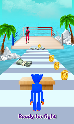 Huggy Wuggy Poppy Rope Runner - عکس برنامه موبایلی اندروید