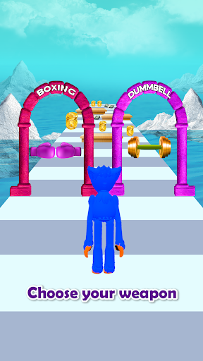 Huggy Wuggy Poppy Rope Runner - عکس برنامه موبایلی اندروید