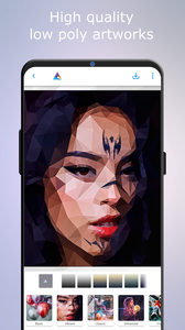 Low Poly - Editor & Photo FX - عکس برنامه موبایلی اندروید