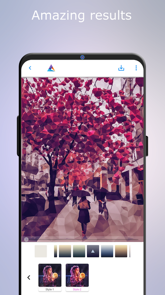 Low Poly - Editor & Photo FX - عکس برنامه موبایلی اندروید