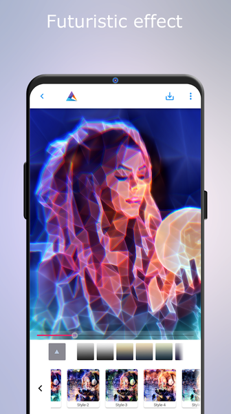 Low Poly - Editor & Photo FX - عکس برنامه موبایلی اندروید
