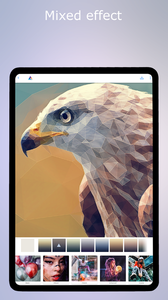 Low Poly - Editor & Photo FX - عکس برنامه موبایلی اندروید
