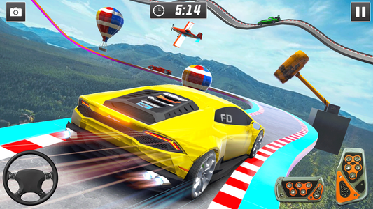 Play Car Stunts Games Mega Ramp Car Jump Car Games 3D